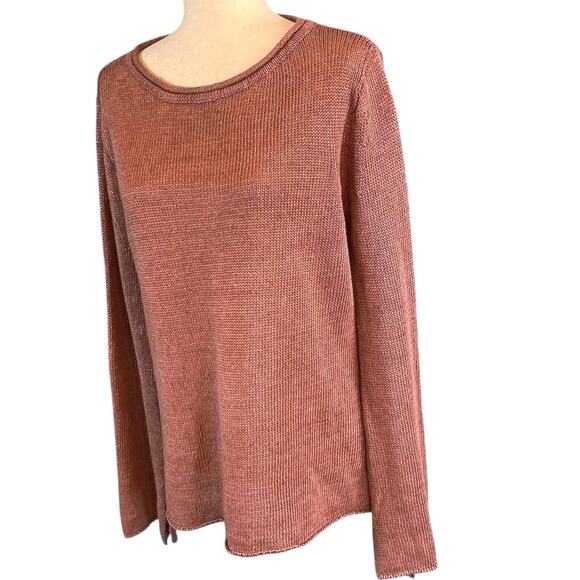 MM. Lafleur The Samara Sweater Knit Linen Copper Small - Picture 9 of 12